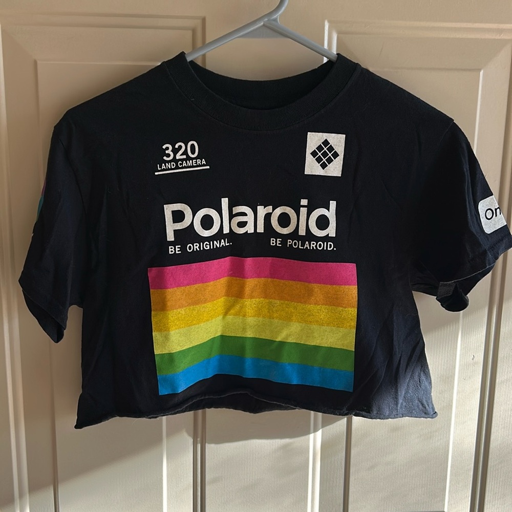 Polaroid Crop Top
